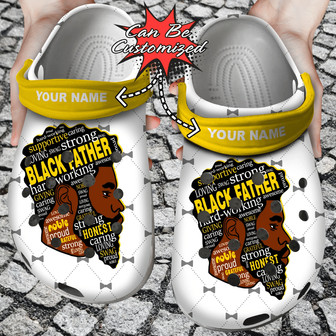 Personalized Black Father Hard Fathers Custom - Monsterry