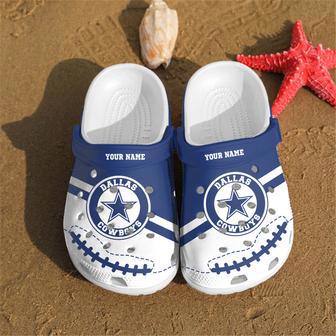 Personalized Dallas Cowboys Clog Shoes | Favorety