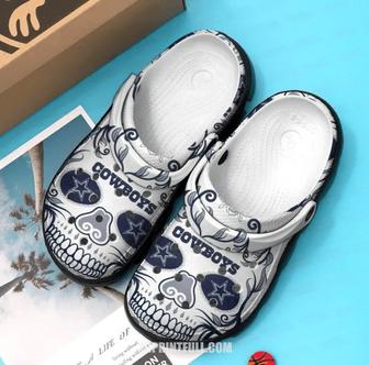 Personalized Dallas Football Team Crocs Clog Custom Name Shoes - Monsterry