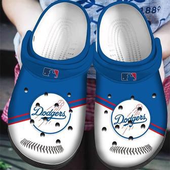 Personalized Dodgers Baseball Team Crocs Clog Custom Name Shoes 4 | Favorety UK