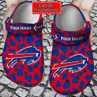 Personalized Football Nfl Buffalo Bills Print Crocband Crocs Shoes | Favorety