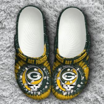 Personalized Gpackers Football Team Crocs Clog Custom Name Shoes - Monsterry UK