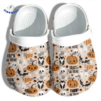 Personalized Halloween Classic Shoes Hlwd34 Crocs Crocband Clogs Shoes For Men Women - Monsterry DE