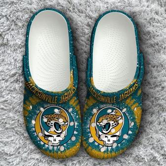 Personalized Jaguars Football Team Crocs Clog Custom Name Shoes | Favorety UK