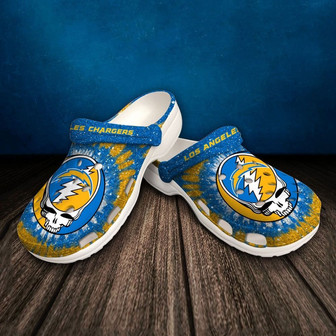 Personalized Lachargers Football Team Clog Clog Custom Name Shoes - Monsterry