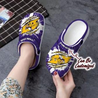 Personalized Minviking Football Team Crocs Clog Custom Name Shoes - Monsterry UK