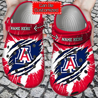 Personalized Name Logo Team Mens Basketball University Clog Shoes - Monsterry