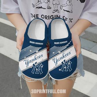 Personalized New York Yankees Mlb Gift For Lover Rubber Clog Shoescrocband | Favorety AU