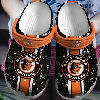 Personalized Orioles Baseball Team Crocs Clog Custom Name Shoes | Favorety DE