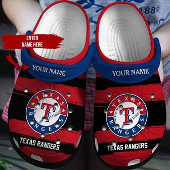 Personalized Rangers Clog Shoescrocband Clog - Monsterry