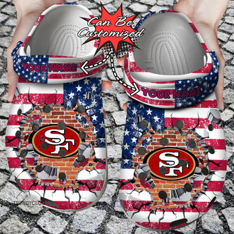 Personalized Sf49 Football Team Clog Clog Custom Name Shoes - Monsterry