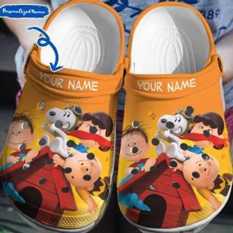 Personalized Snoopy Peanuts Crocs 3D Clog Shoes | Favorety UK