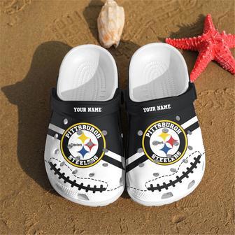 Personalized Steelers Clog Shoes Custom Name | Favorety CA