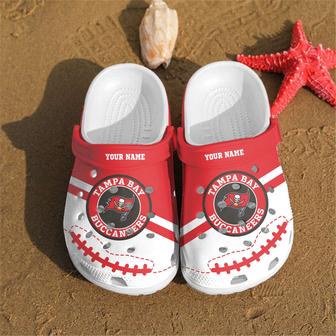 Personalized Tampa Bay Buccaneers Nfl Fans Crocband Clogs | Favorety DE