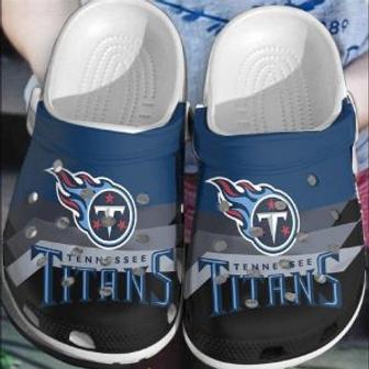 Personalized Tentitans Football Team Crocs Clog Custom Name Shoes - Monsterry UK