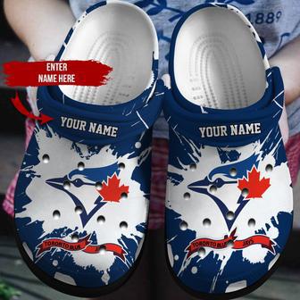 Personalized Toronto Blue Jays Crocbland Clog | Favorety AU