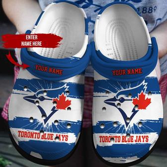 Personalized Toronto Blue Jays Crocbland Clog | Favorety AU