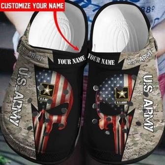 Personalized Us Army Classic Clogs Shoes - Monsterry AU