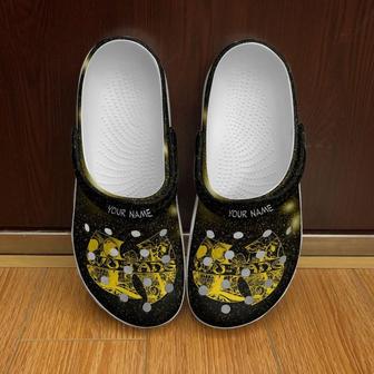 Personalized W Tang Symbol Band Clog Shoes - Monsterry DE