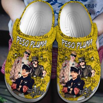 Peso Pluma Singer Music Crocs Crocband Clogs Shoes - Monsterry CA