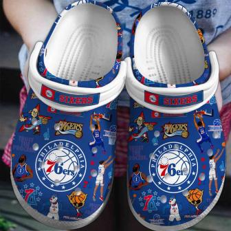 Philadelphia 76Ers
Basketball Team Nba Sport Crocs Crocband Clogs Shoes | Favorety