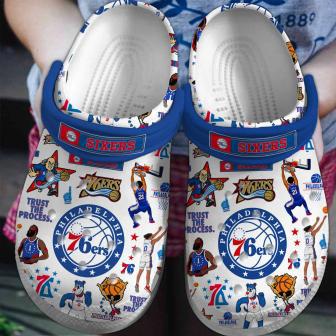 Philadelphia 76Ers
Basketball Team Nba Sport Crocs Crocband Clogs Shoes | Favorety UK