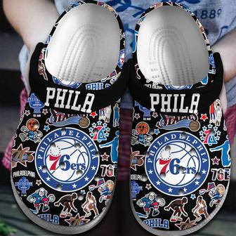 Philadelphia 76Ers Nba Basketball Sport Crocs Crocband Clogs Shoes | Favorety CA