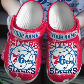 Philadelphia 76Ers Nba Basketball Sport Crocs Crocband Clogs Shoes | Favorety CA