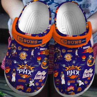 Phoenix Suns
Basketball Team Nba Sport Crocs Clogs Crocband Shoes | Favorety