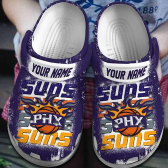 Phoenix Suns Nba Basketball Sport Crocs Crocband Clogs Shoes | Favorety AU