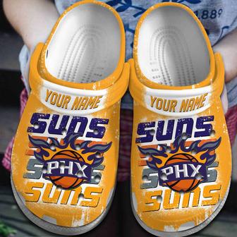 Phoenix Suns Nba Basketball Sport Crocs Crocband Clogs Shoes | Favorety CA