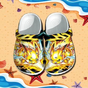 Pikachu Crocs Clog Shoes | Favorety