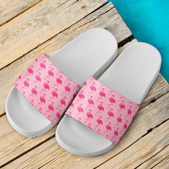 Pink Flamingo Slide Sandals 90Sfootwear - Monsterry AU