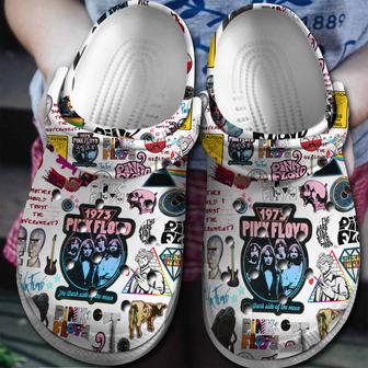 Pink Floyd Music Band Crocs Crocband Clogs Shoes - Monsterry CA