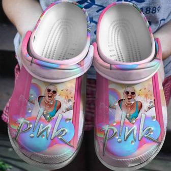 Pink Singer Music Crocs Crocband Clogs Shoes - Monsterry CA