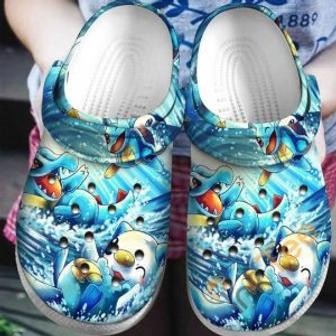 Pokemon Water Crocs Crocband Shoes Clogs Custom Name For Men Women And Kids | Favorety CA