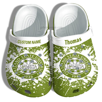 Portland State University Graduation Gifts Clog Shoes Customize- Admission Gift Shoes - Monsterry