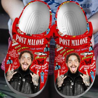 Post Malone Rapper Music Crocs Crocband Clogs Shoes | Favorety