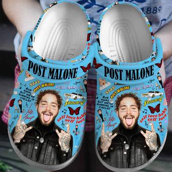 Post Malone Rapper Music Crocs Crocband Clogs Shoes | Favorety UK