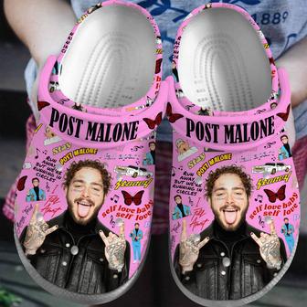 Post Malone Rapper Music Crocs Crocband Clogs Shoes | Favorety