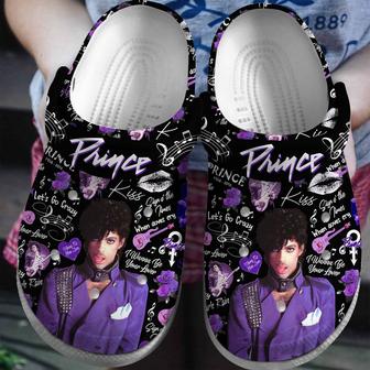Prince Singer Music Crocs Crocband Clogs Shoes - Monsterry AU