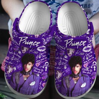 Prince Singer Music Crocs Crocband Clogs Shoes - Monsterry DE