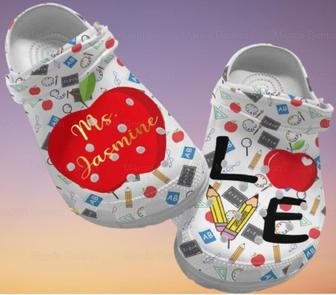 Proud To Be A Teacher Clog Shoes - Monsterry
