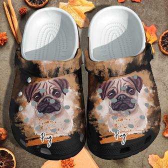 Pug Dog Dad Cute Funny Shoes Clogs Gifts For Mothers Day 2022 - Monsterry AU
