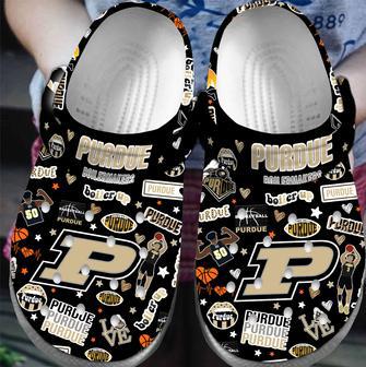 Purdue Boilermakers Ncaa Sport Crocs Crocband Clogs Shoes For Men Women And Kids | Favorety