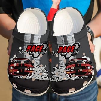 Racing Car Classic Clogs Shoes - Monsterry UK