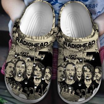 Radiohead Band Music Crocs Crocband Clogs Shoes | Favorety