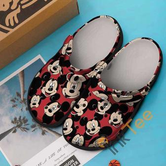 Red Mickey Mouse Crocband Clogs Shoes | Favorety UK