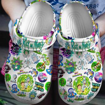 Rick And Morty Cartoon Crocs Crocband Clogs Shoes | Favorety AU