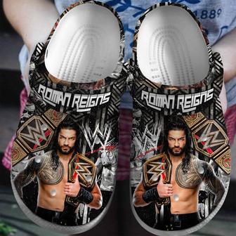 Roman Reigns Wrestler Crocs Crocband Clogs Shoes | Favorety UK